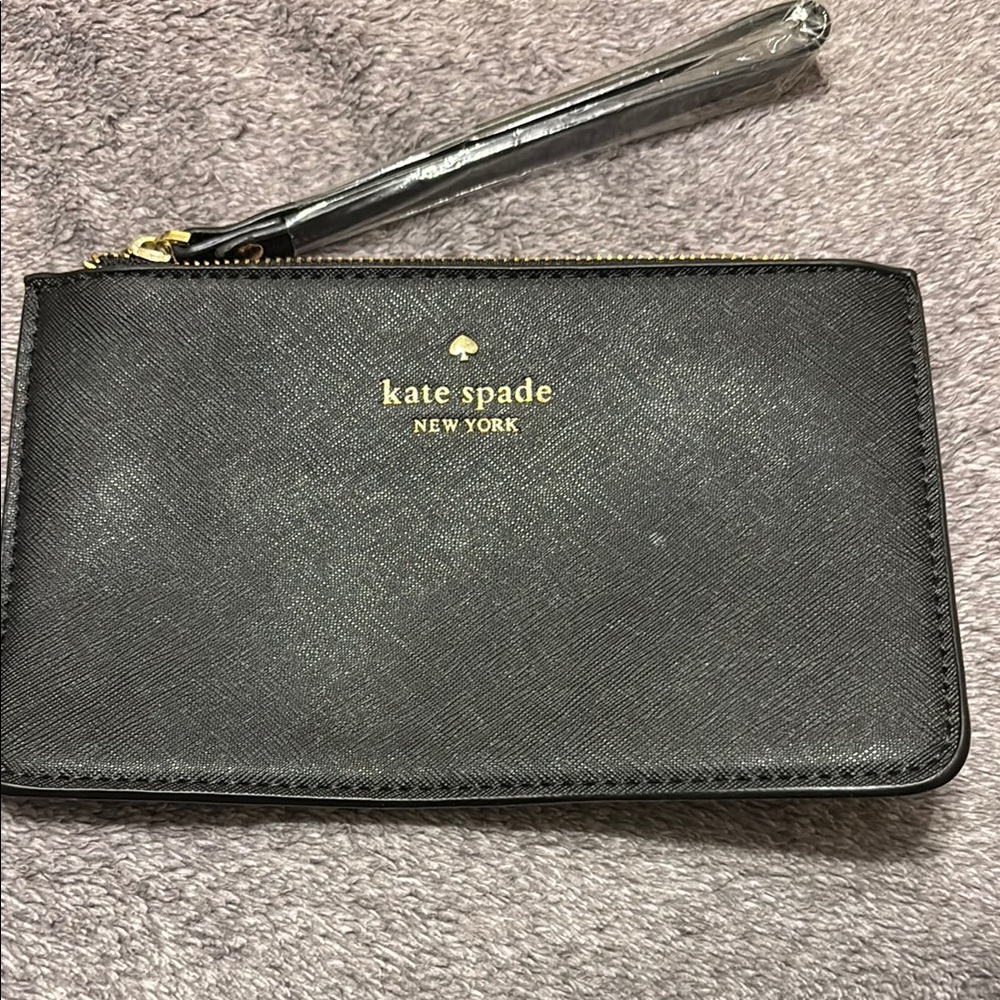 Kate Spade Black Wristlet